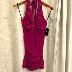 Beautiful purple mini dress,
